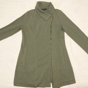 Side Zipper Sweater Jacket